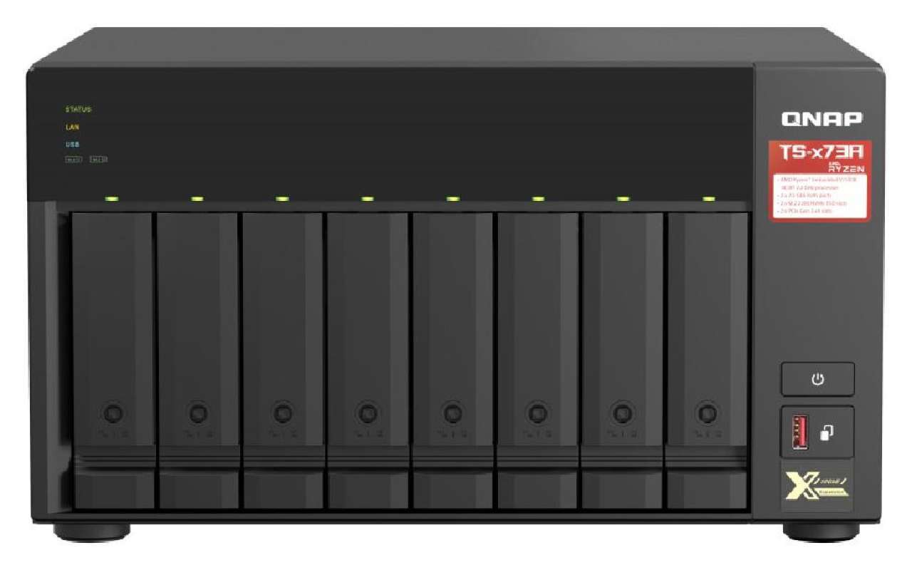 Jual Qnap Ts-873a-8g 8-bay Nas Server External Storage Cloud Ts873a Di ...