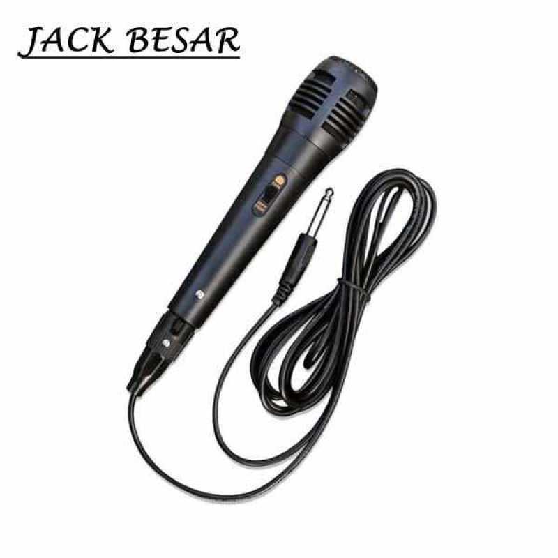 Jual Universal Wired Microphone Karaoke Mic Kabel JACK BESARJACK KECIL