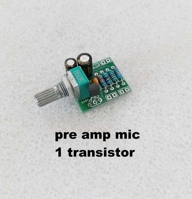 Promo Modul Preamp Mic 1 Transistor Diskon 3% di Seller mel store ...