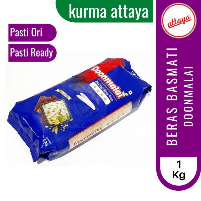 Jual Beras Basmati Doonmalai Stela Rice Kemasan 1kg Kebuli Biryani Di