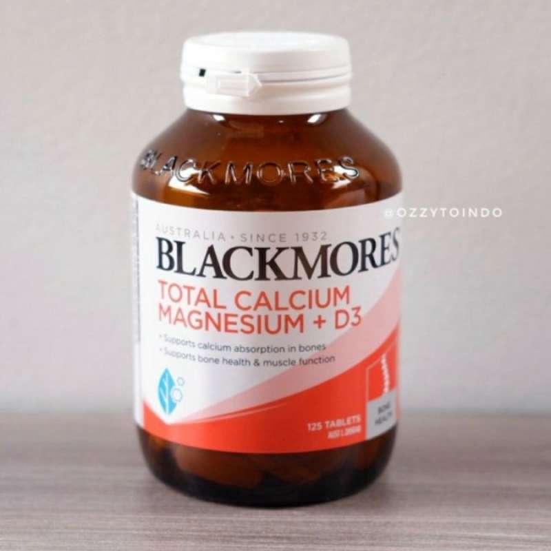 Promo blackmores total calcium magnesium + vitamin d3 125 capsule