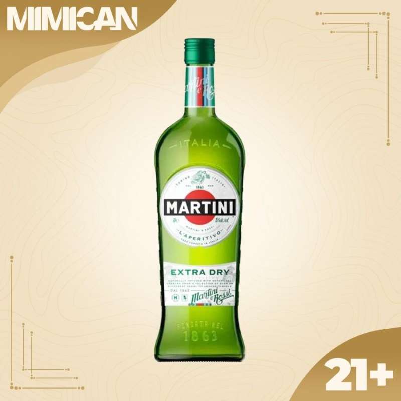 Jual Martini Extra Dry Vermouth 1L di Seller Toko Mimican Official