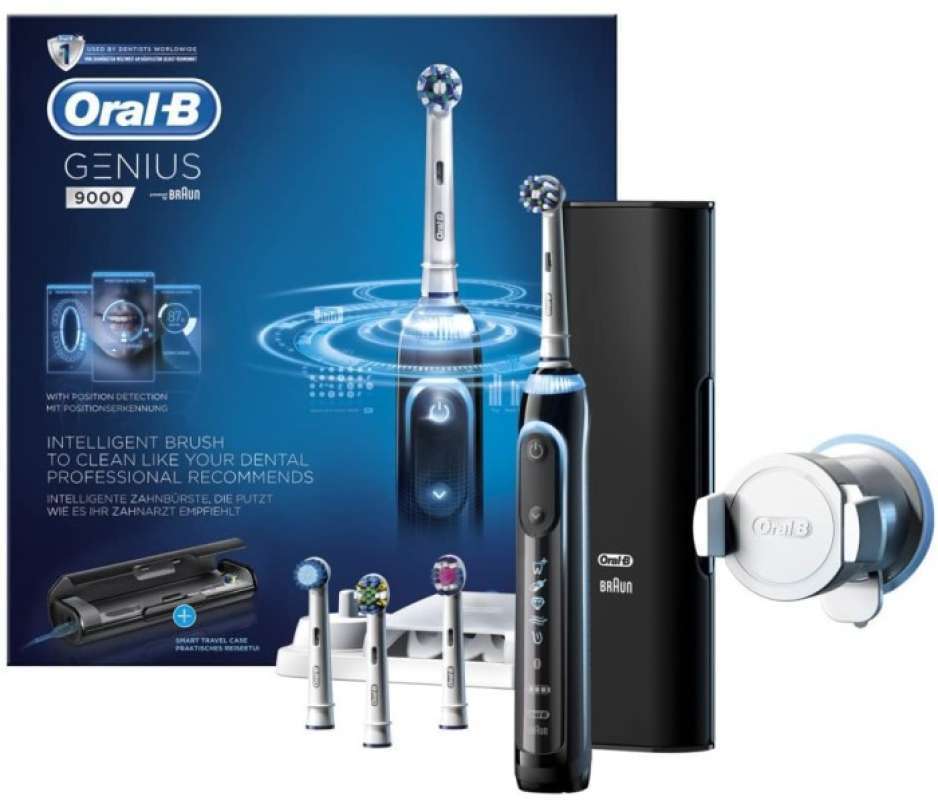 Promo Oral B Genius 9000 Electric Toothbrush With Travel Case Ready