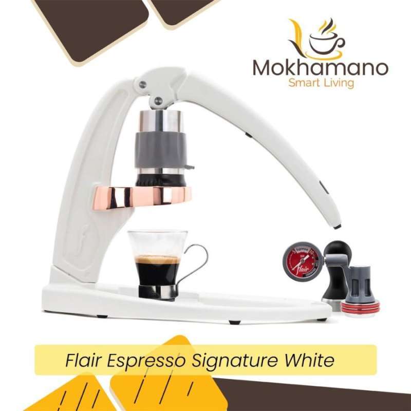 Jual Flair Espresso Coffee Maker Signature White With Manometer