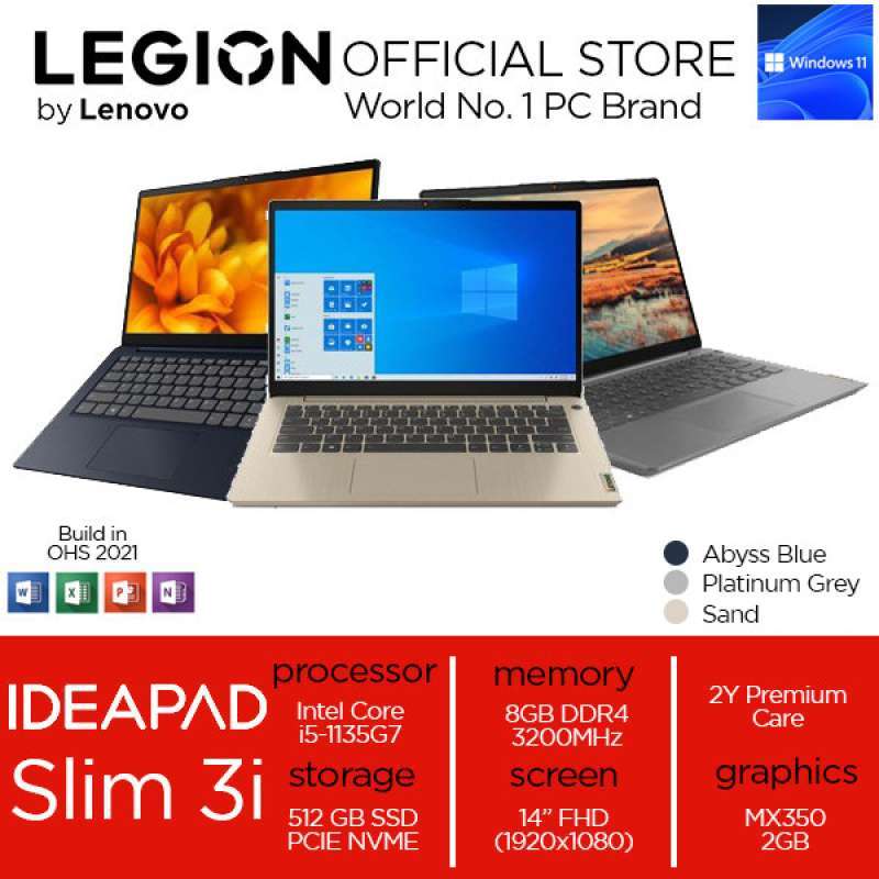 Jual Lenovo Ideapad 3 14itl6 D8id Intel I5 1135g7 8gb 512gb Ssd