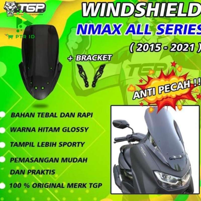 Promo PTR Windshield Visor Variasi Aksesoris Nmax / New Nmax 2020 TGP