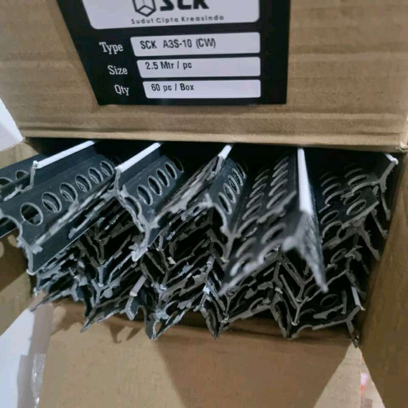 Jual Corner Bead, Plastering Corner Bead Upvc Pvc Sck A3s10cw, 2.5m