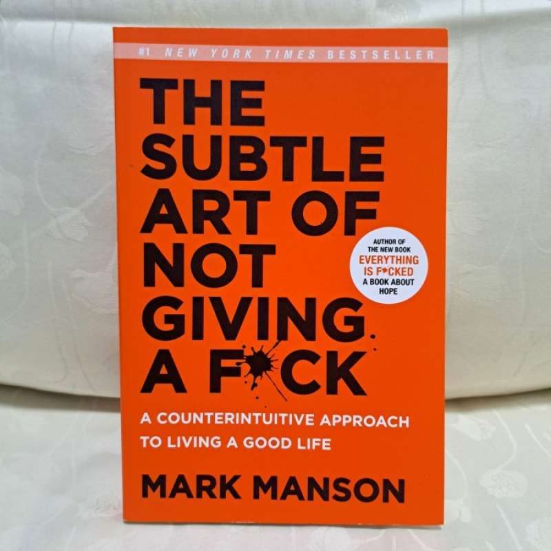Jual The Subtle Art Of Not Giving A F Ck By Mark Manson English Di