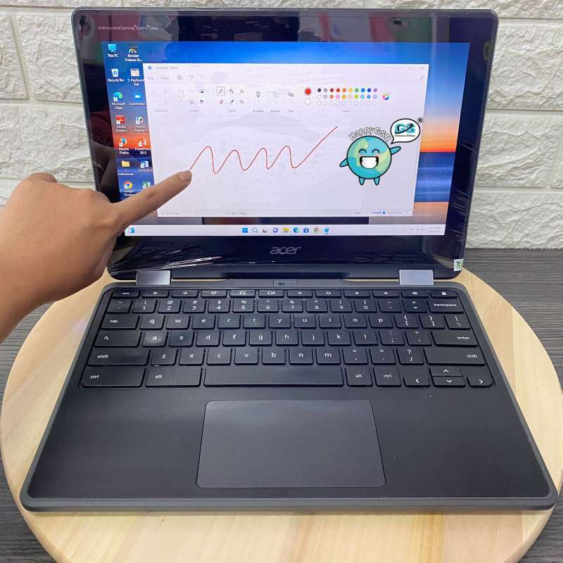 Promo LAPTOP ACER 2in1 TouchScreen Dual Camera Bisa dilekuk Seperti