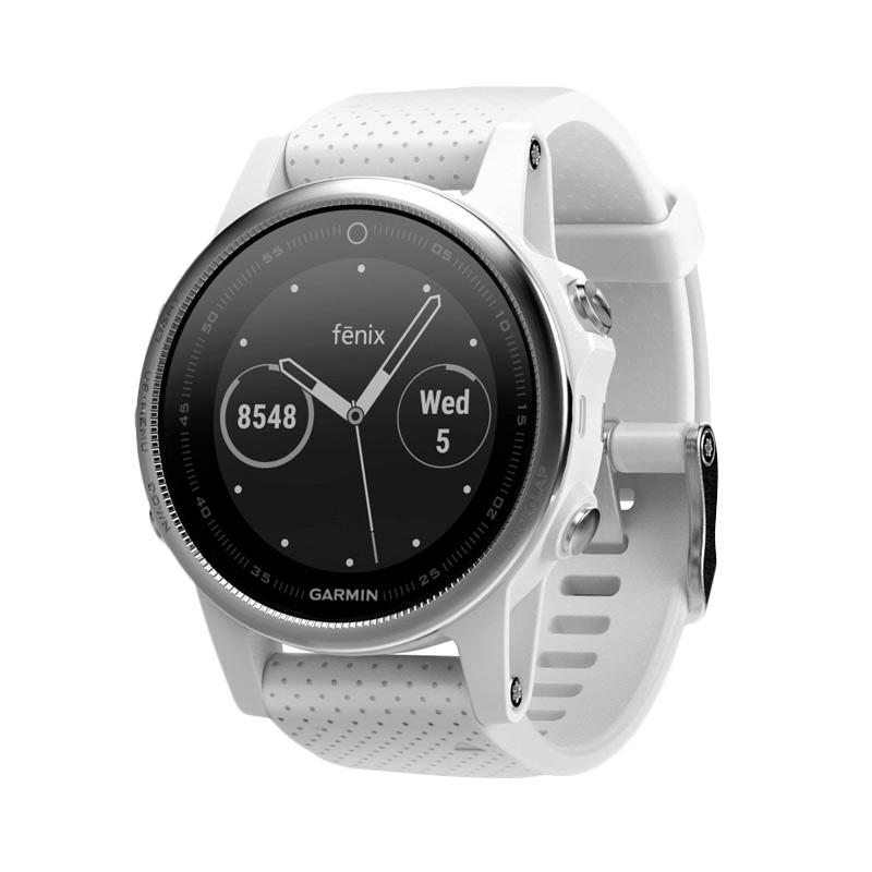 Jual Garmin Fenix 5S Carrara Activity Trackers White di Seller Fenix