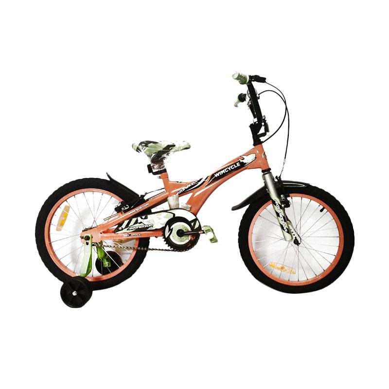 Jual Wim Cycle Aggressor BMX Sepeda  Anak  Orange 16 Inch 