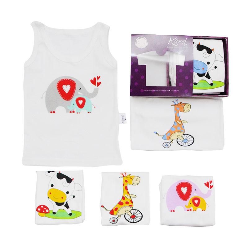 Jual Kazel Singlet Animal Edition Pakaian Dalam Anak 6in1 Jual Kazel Singlet Animal Edition Pakaian Dalam Anak 6in1