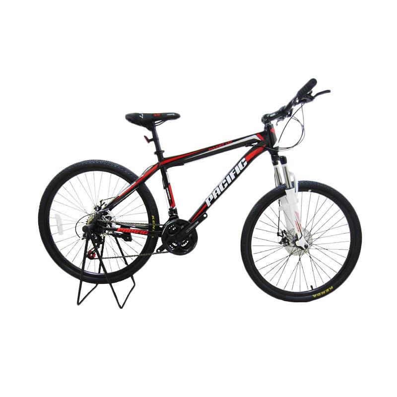 Jual Pacific Invert XTR Sepeda MTB Hitam lis Merah 26 Jual Pacific Invert XTR Sepeda MTB Hitam lis Merah 26