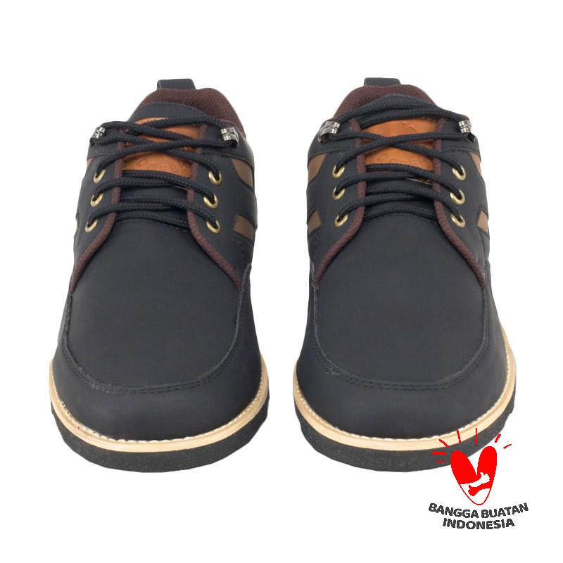 Jual Sollu Moofeat Low Ring Sepatu Casual Pria - Black