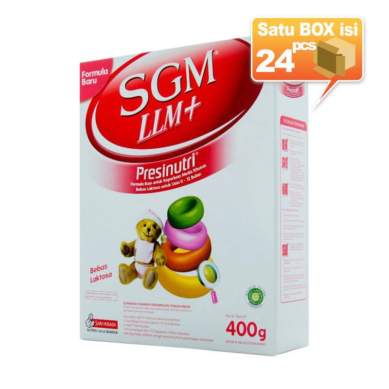 Jual SGM LLM+ Presinutri 400gr Susu Formula [24 pcs/karton