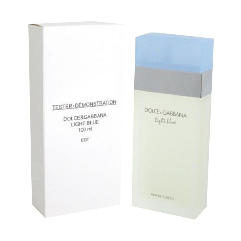 jual dolce gabbana light blue edt 100 ml tester jual dolce gabbana light blue edt 100 ml tester