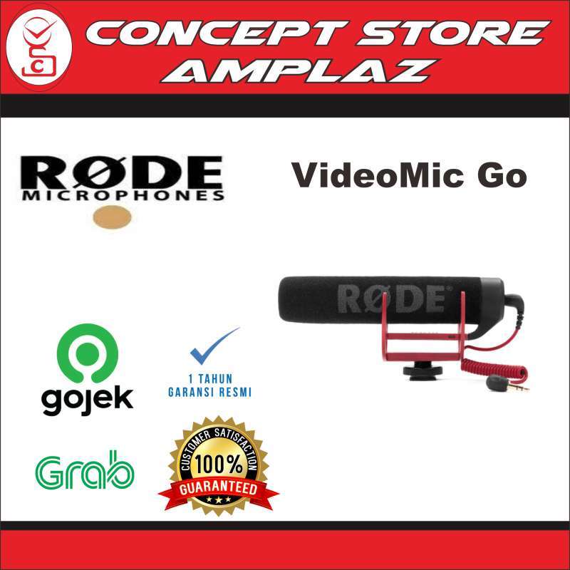 Jual Rode VideoMic GO Original di Seller CONCEPT STORE PLAZA AMBARRUKMO
