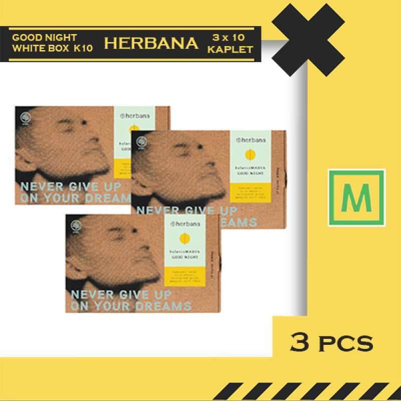 Jual Herbana Balance Madia Good Night White Box K10 ( Bundling 3 ) di