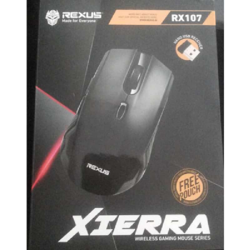 Promo Rexus RX107 Xierra Professional Wireless Gaming Mouse Diskon 42% ...