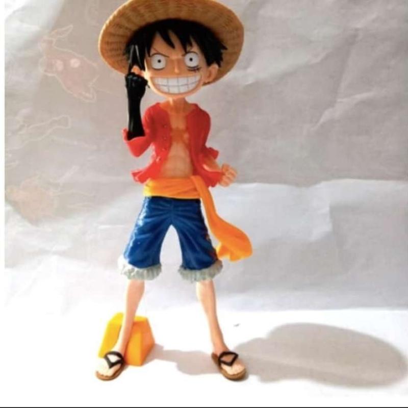 Jual Action Figure Big Head One Piece Monkey D Luffy Action Figure di ...