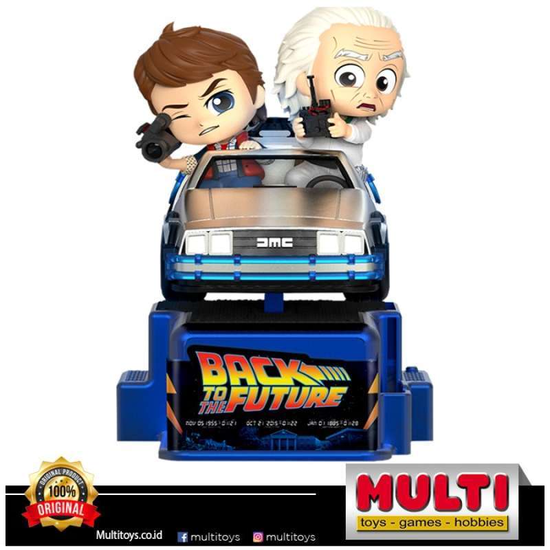 Ritorno al futuro Marty McFly & Doc Brown - Figura da collezione di Hot