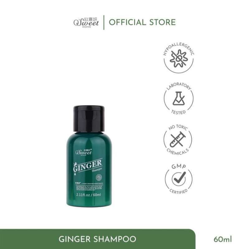 Jual OSWEET Ginger Shampoo 60 ml di Seller O'Sweet Singapore Official