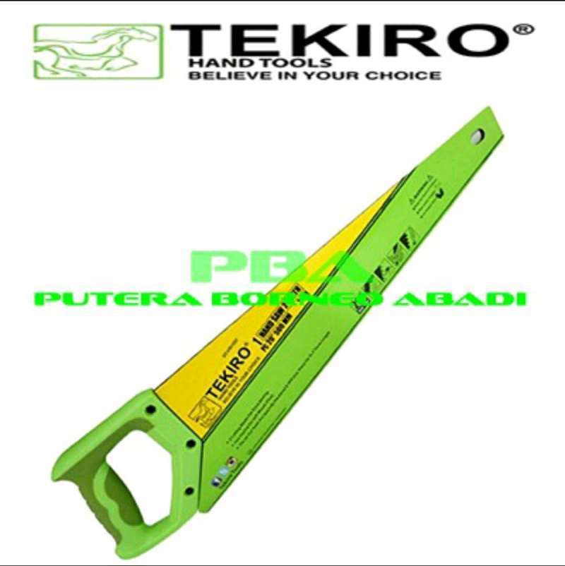 Jual TEKIRO Gergaji Tangan 2 Mata Gagang TPR - Tekiro Gergaji Tangan 18