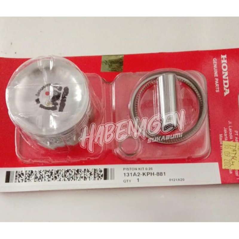 Jual Seher Seker Piston Karisma Kirana Supra X 125 Lama Batman Os 25