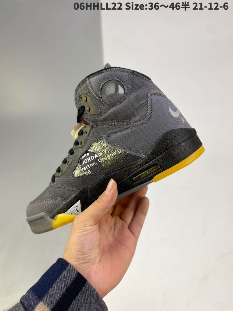 aj5 x off white