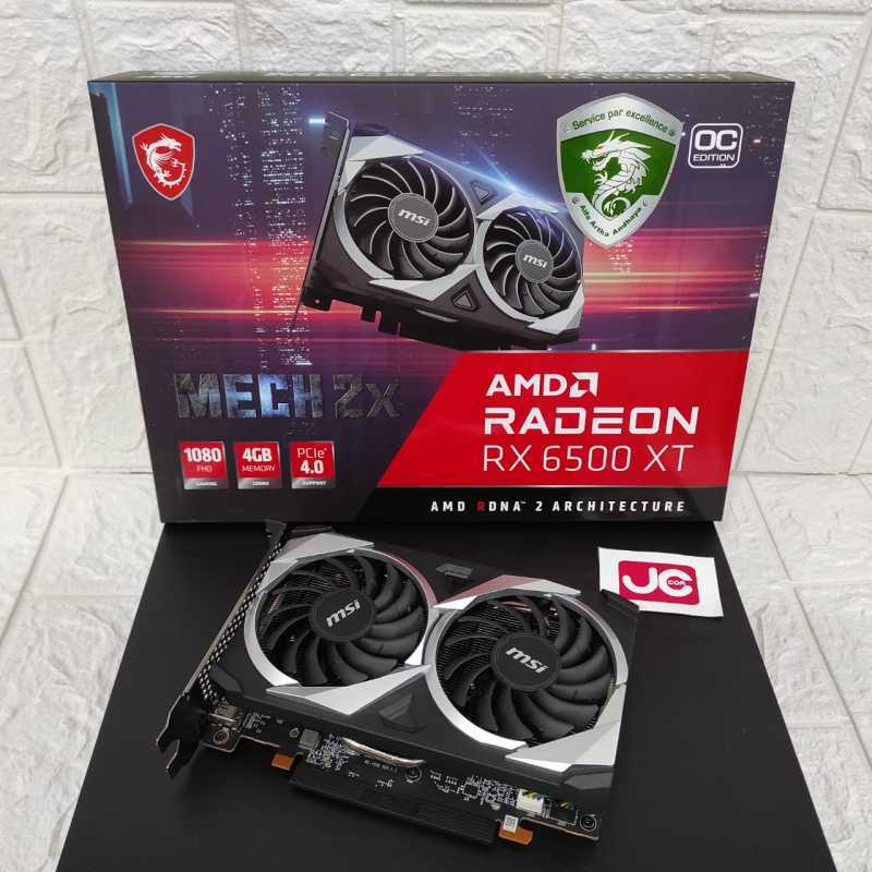 Jual MSI Radeon RX 6500 XT MECH 2X 4G OC di Seller JC-COM - Kota ...