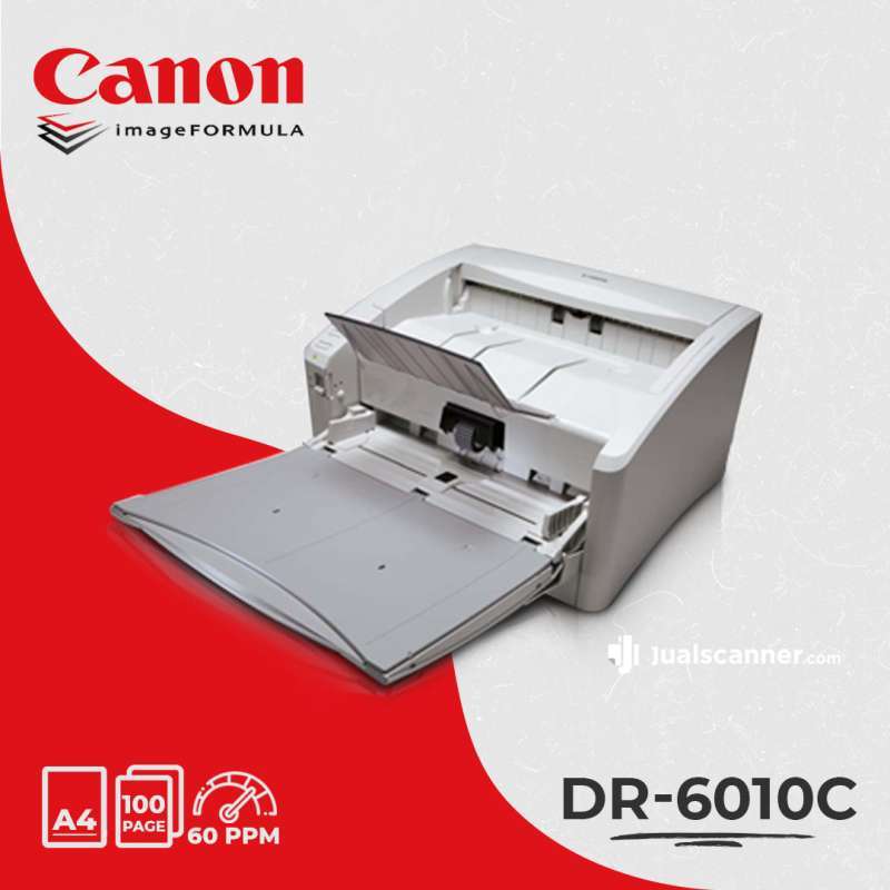 Jual Scanner Canon DR6010C ADF 60 Lembar/Menit (A4/Legal/Folio) di