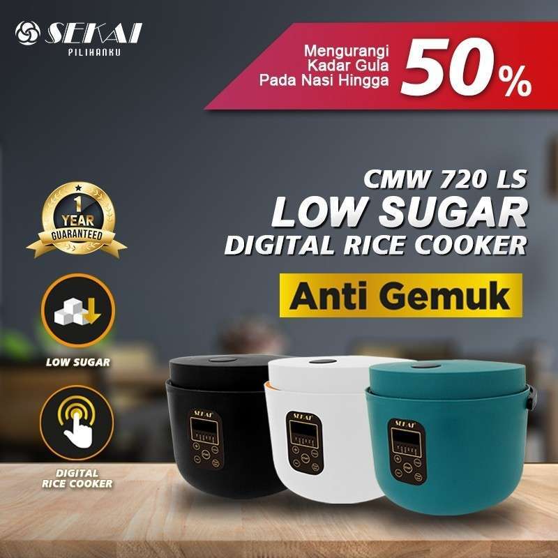 Jual Sekai Magic Com Rice Cooker Digital Buat Diabetes Cmw720 Ls