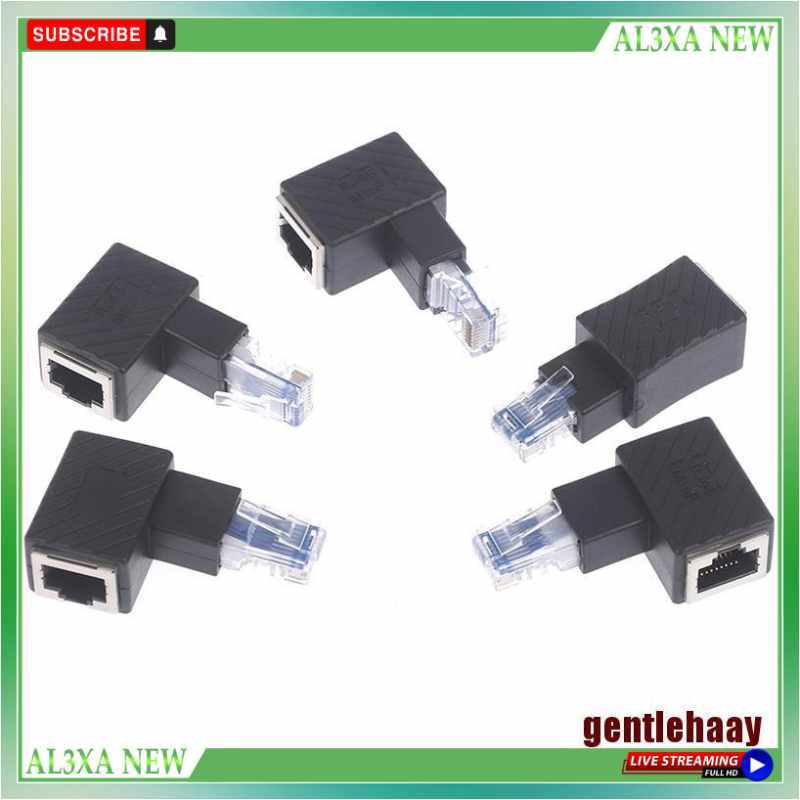 Promo Rj45 Male To Female Converter 90 Degree Extension Adapter Fo ...