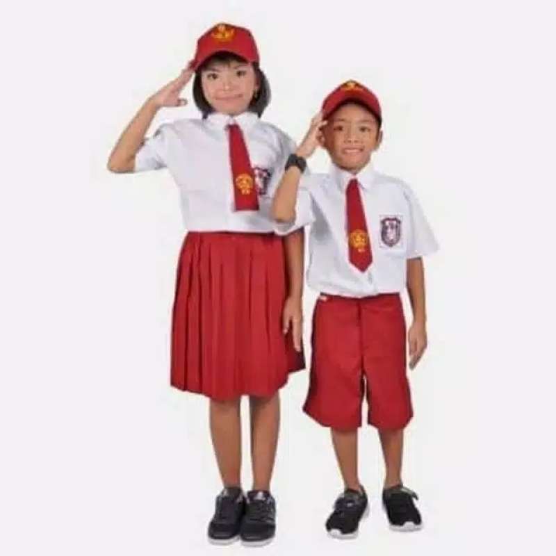 Jual Netz_Store Setelan baju seragam anak sekolah dasar sd, seragam