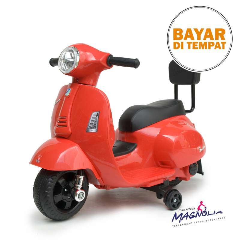 Jual Motor Vespa Anak Motor Aki Anak Model Vespa Mainan Anak Sepeda Aki