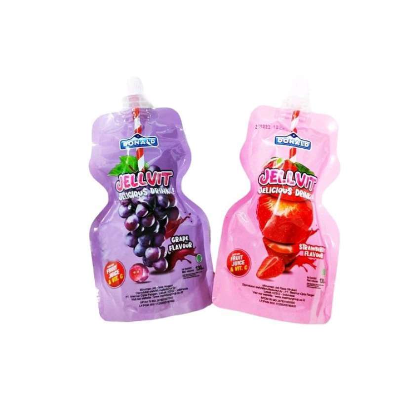 Jual Donald Jelly Vit Jelicious Drink By Nabati 130 Ml / Minuman Jelly