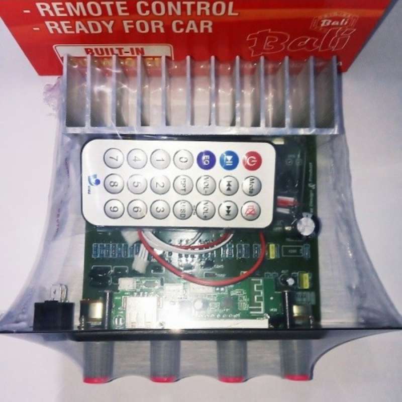 Jual kit power amplifier speaker aktif active stereo 12v bluetooth