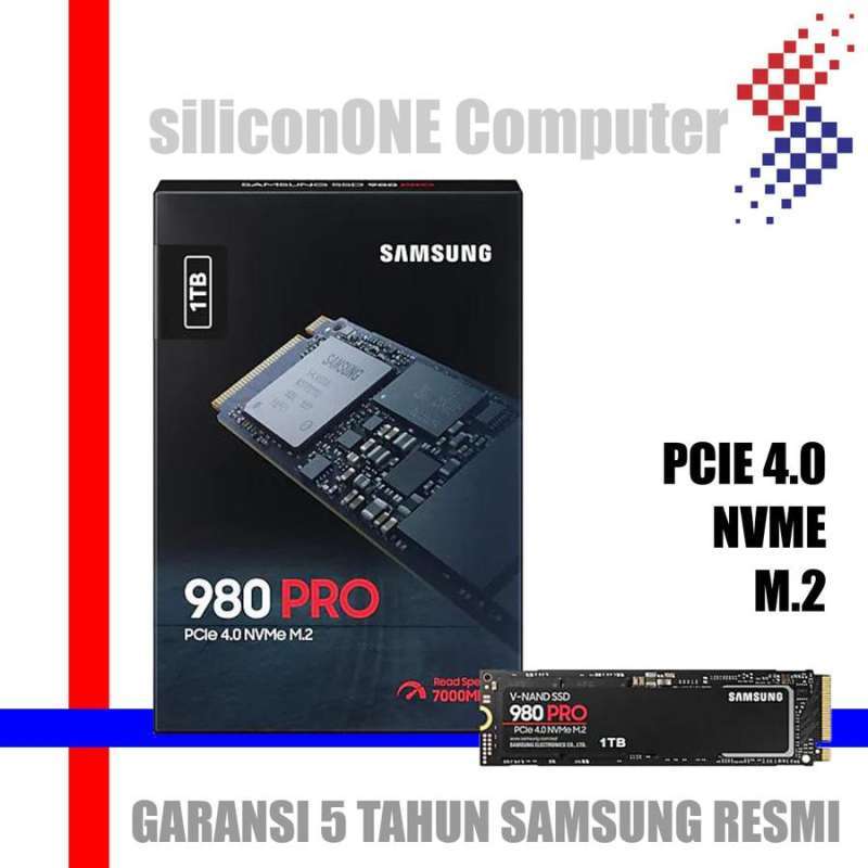 Jual Samsung SSD 980 PRO 1TB NVMe M2 980PRO 1 TB PCIe 4.0 di Seller ...