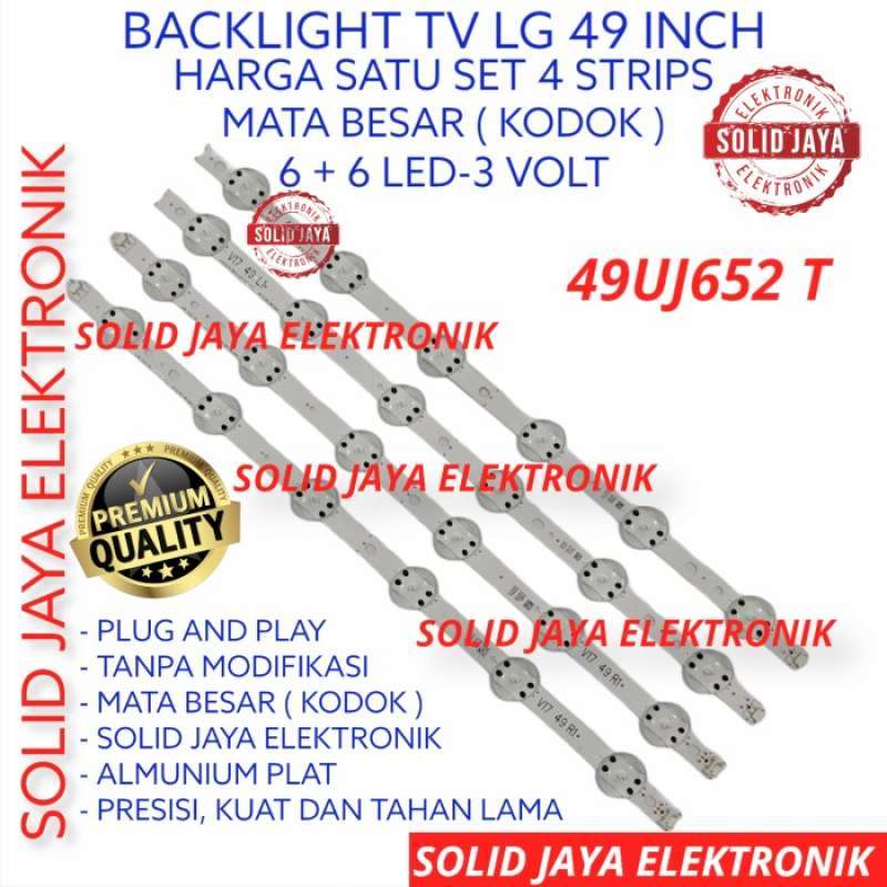 Promo RECOMMENDED BACKLIGHT TV LED LG 49 INC 49UJ652 49UJ652T 49UJ