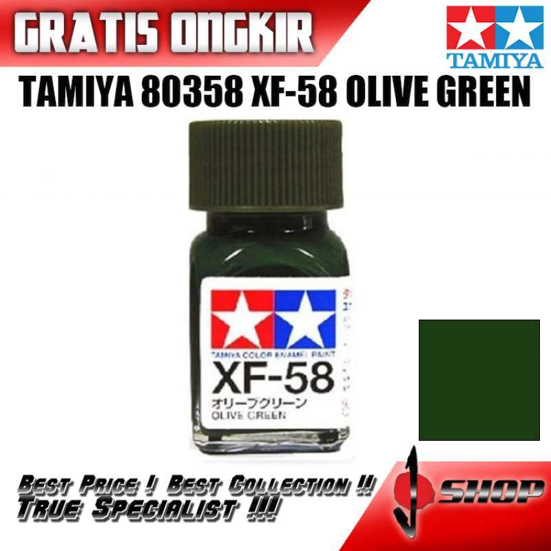 Jual TAMIYA 80358 XF58 OLIVE GREEN di Seller INDONESIA Gundam