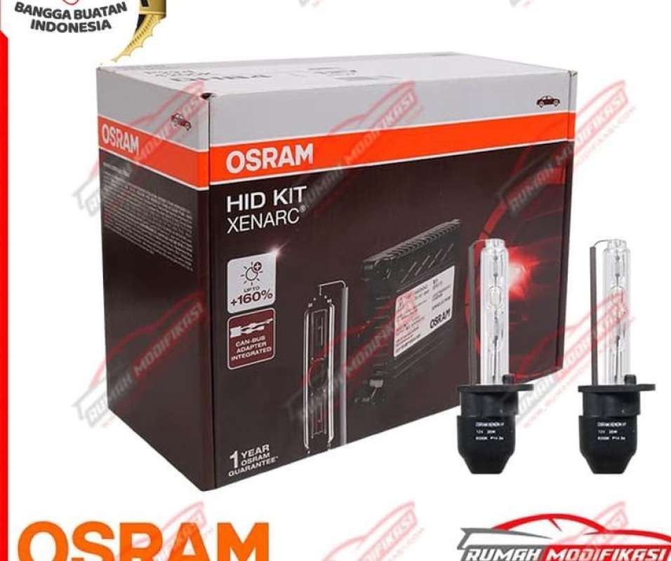 Jual Osram Hid Xenarc Conversion Kit H1 6000k 12v 35 Watt
