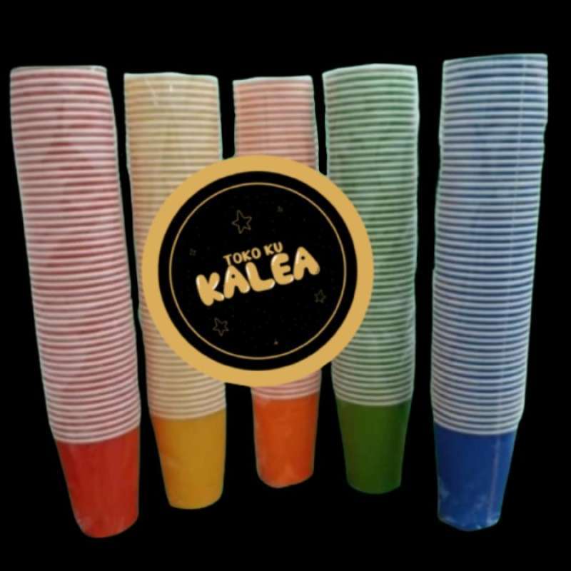 Promo PAPER CUP COLOUR 9oz Diskon 38% di Seller Poppyy Shop - Wanajaya ...