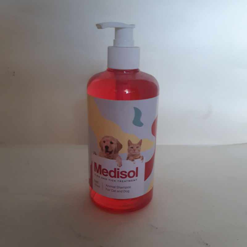 Promo MEDISOL SHAMPOO & CONDITIONER for cat and dog 500 ml, Shampoo kucing, anjing, Kelinci