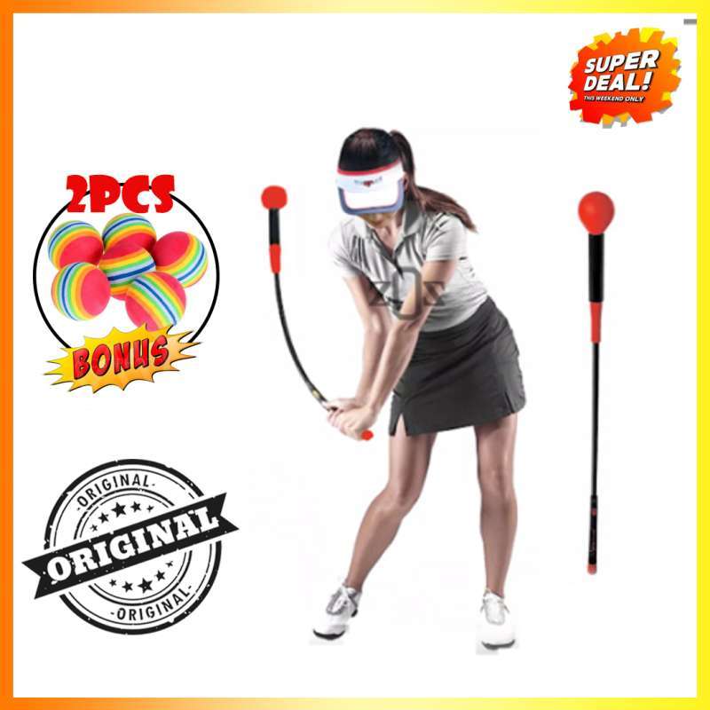 Promo Stick Latihan Training Practice Trainer Golf Swing Power Flexible