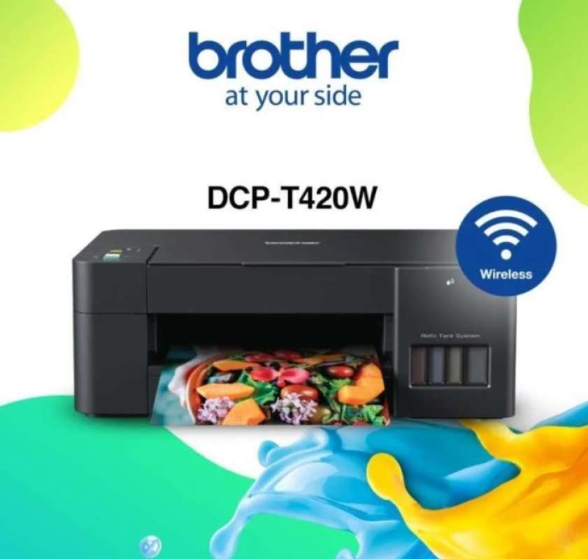 Jual Brother DcpT420W Printer Ink Tank Colour Aio Multifunction T420