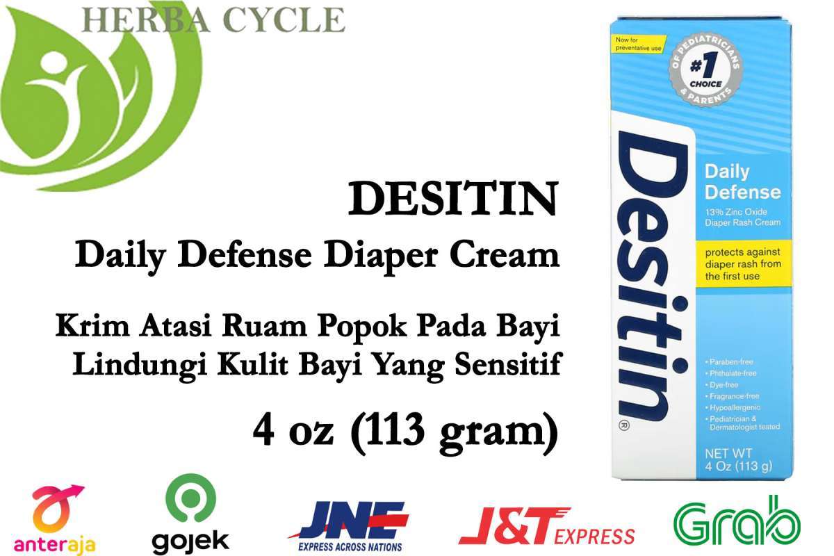 Jual Desitin Daily Defense Diaper Rash Cream 113g Krim Ruam Popok Bayi