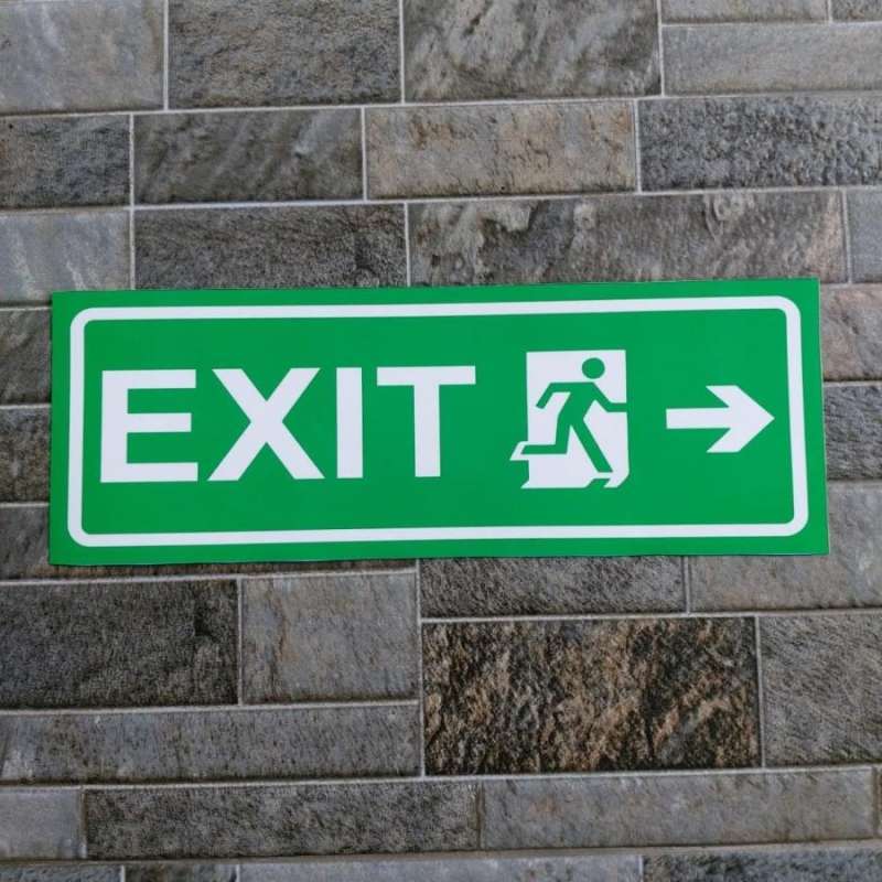 Jual Stiker Emergency Exit Original Murah - Harga Diskon Mei 2024 ...