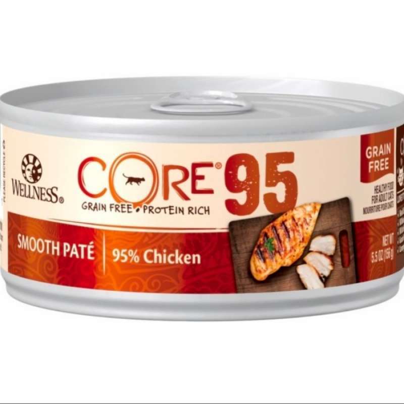 Jual [NO BRAND] Wellness CORE 95 Smooth Pate Chicken - WET CAT FOOD di ...