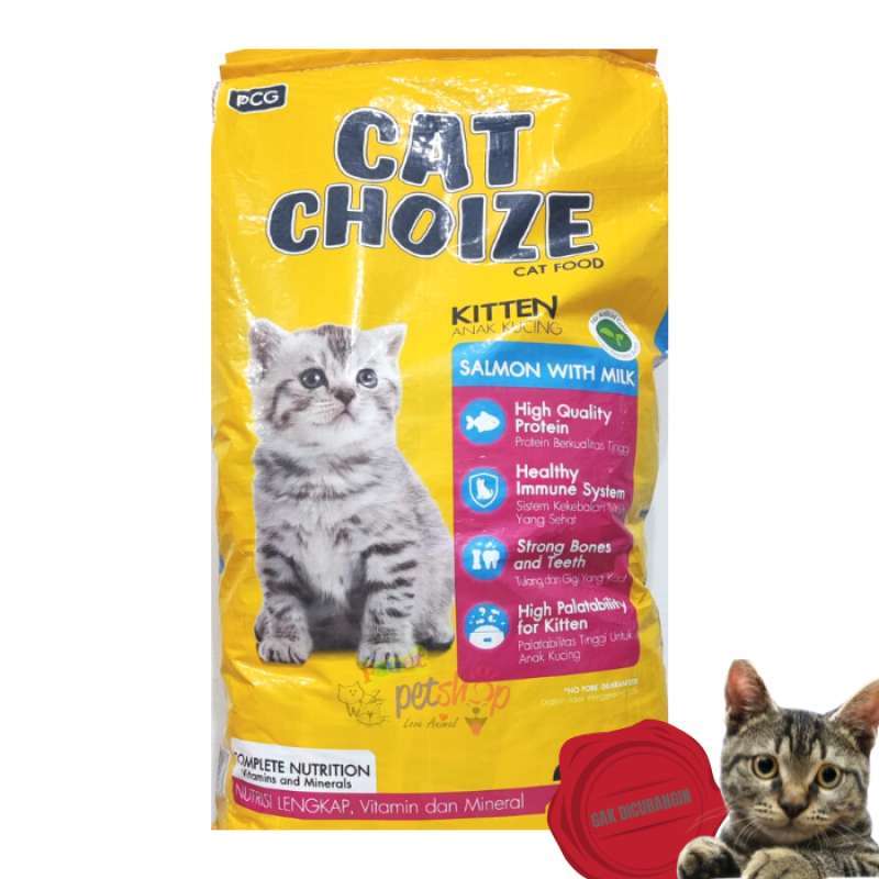 Jual Cat Choize Kitten Salmon 20kg No Pork Makan Kucing Kering Cat Dry
