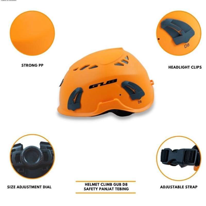 Jual Helm Safety Proyek Helmet Gub D8 Sport Climbing Rafting Sepeda Di Seller Grosiran Aksesoris